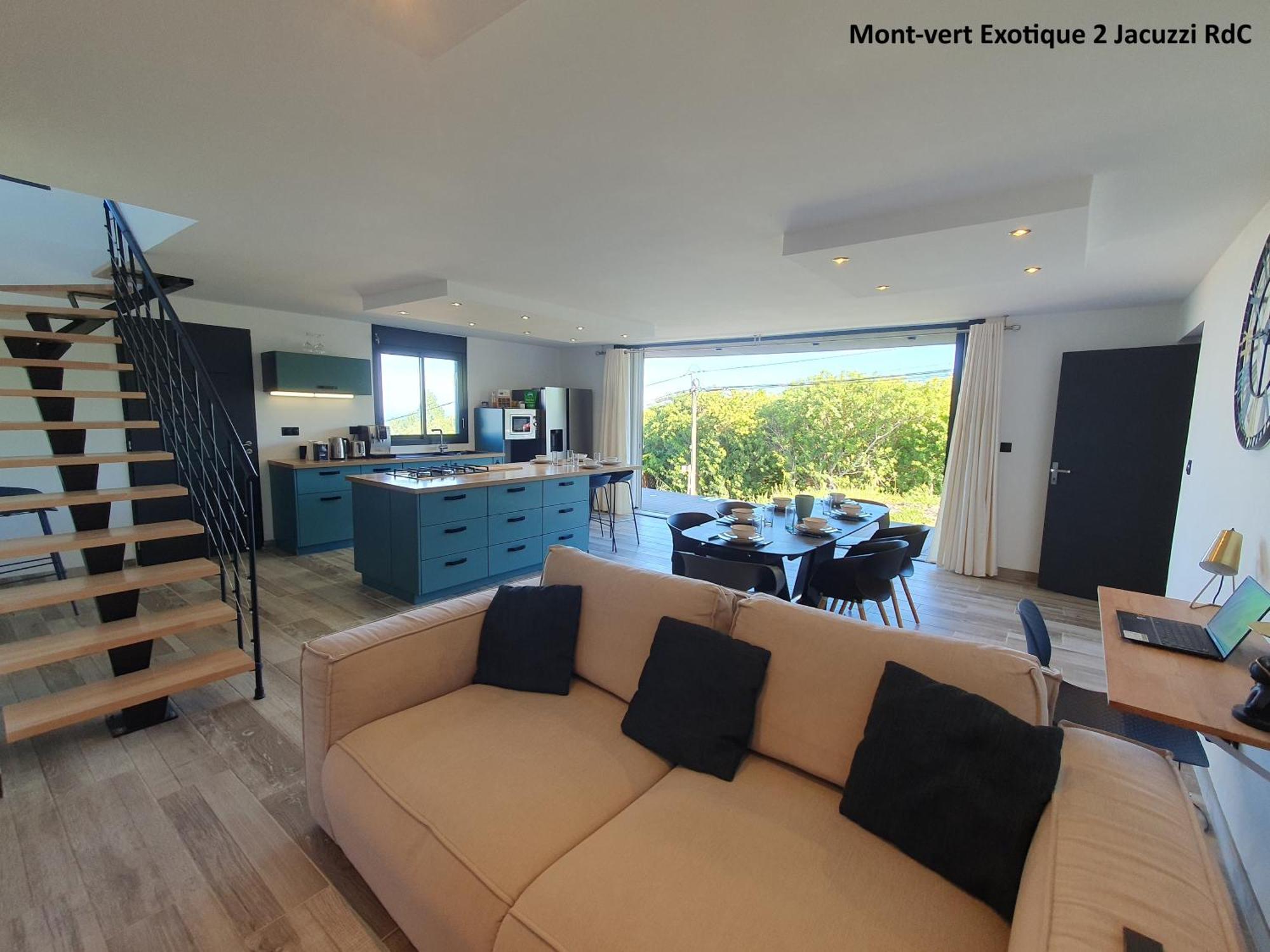 Mont-Vert Exotique - Calme - Vue Et Parking Saint Pierre Zewnętrze zdjęcie